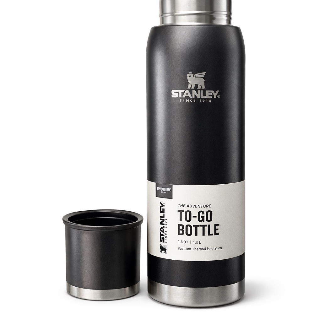NWT Stanley Adventure To-Go Bottle 1.3L 
 with Cup